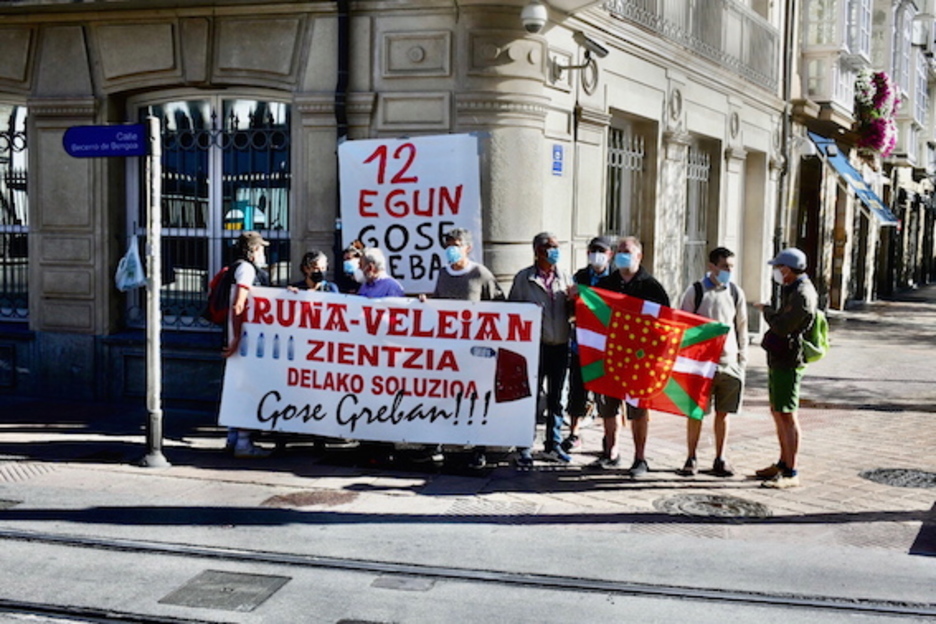 Movilización de SOS Iruña-Veleia. 