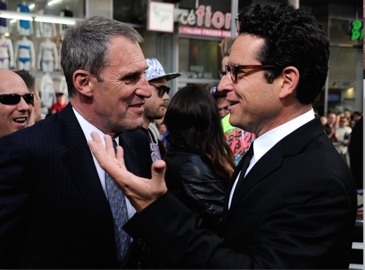 Ben Cross con J.J. Abrahams, en 2009, en el estreno de su versión de «Star Treck». (Frazer HARRISON | AFP)