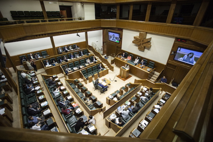 Parlamento de Gasteiz. (Endika PORTILLO/FOKU)