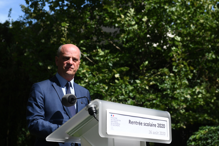 Jean-Michel Blanquer, ministro de Educación francés. (Alain JOCARD/AFP).