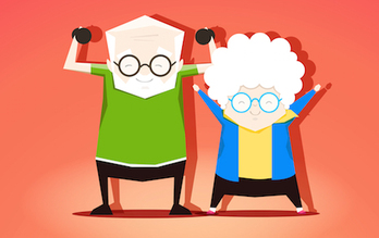 Cartel del programa de actividades físicas y de memoria para personas mayores de 65 años. (AYUNTAMIENTO DE IRUÑEA)