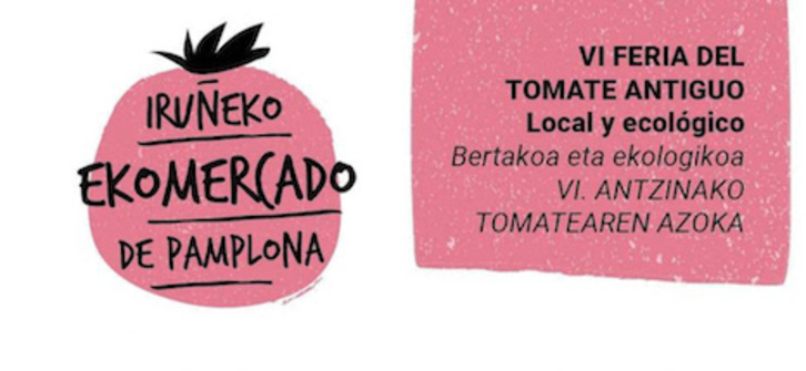Cartel del EKOmercado de este sábado, que acogerá la VI Feria del Tomate.