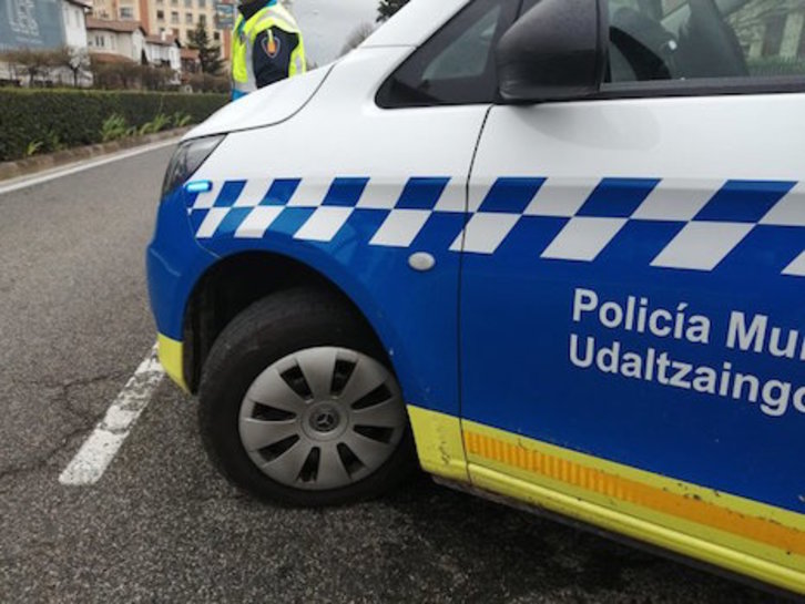 Los vehículos de la Policía Municipal son los que tienen más usos del parque móvil municipal. (POLICÍA MUNICIPAL DE IRUÑEA)