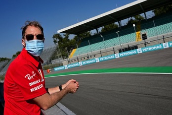 Vettel, el pasado fin de semana en Monza (Miguel MEDINA / AFP)