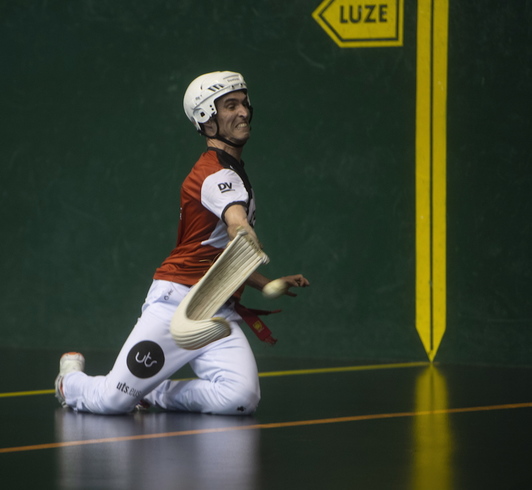 Javi Urriza está a dos pasos de su séptima txapela. (Jon URBE/FOKU)