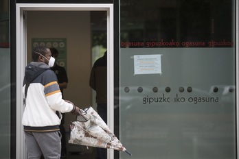 Una delegación de la Hacienda Foral en Donostia. (Juan Carlos RUIZ | FOKU)