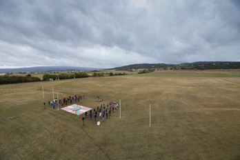 La dirección nacional y las territoriales del PNV celebraron el domingo en Foronda un Alderdi Eguna marcado por el Covid. (EAJ-PNV)