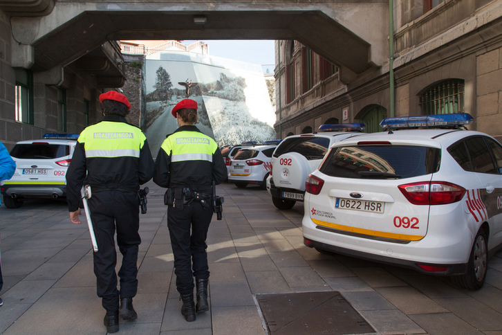 El artículo de la Ley de Policía anulado se refiere a la Policía Municipal.