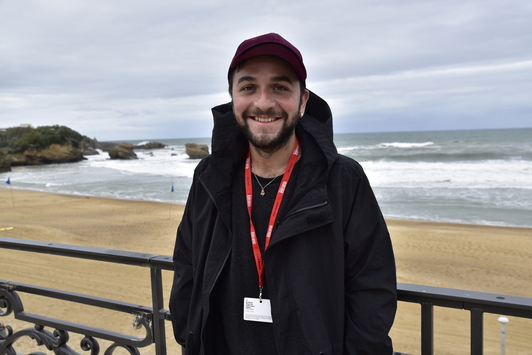 Bruno Santamaría, en la terraza del Casino de Biarritz. (FRANÇOIS BERLAND)