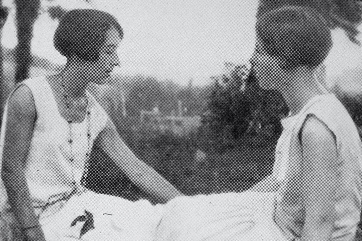 Elisabeth Lacoin 'Zaza' y Simone de Beauvoir. (NAIZ)