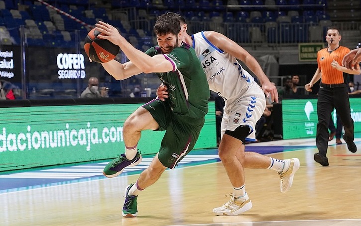 Dario Brizuela Gipuzkoa Basketen gainetik pasa den aurkarietako bat baino ez da izan. (M. POZO / ACB PHOTO)