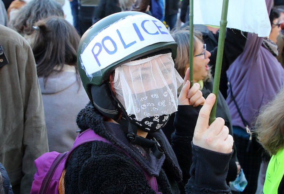 Baiona protesta segurtasun orokorra © Bob Edme