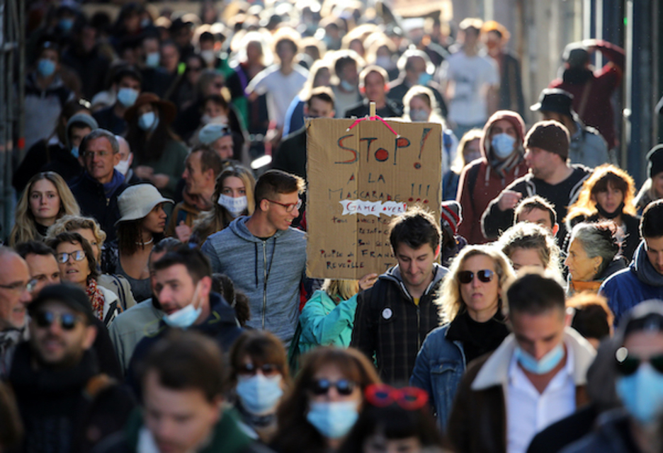 Baiona protesta segurtasun orokorra © Bob Edme