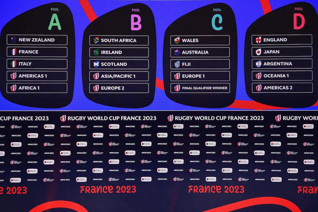 Así quedan los grupos en el Mundial de Rugby 2023