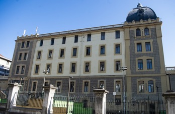 Residencia ancianos La Misericordia , en Bilbo. (Luis JAUREGIALTZO/FOKU)