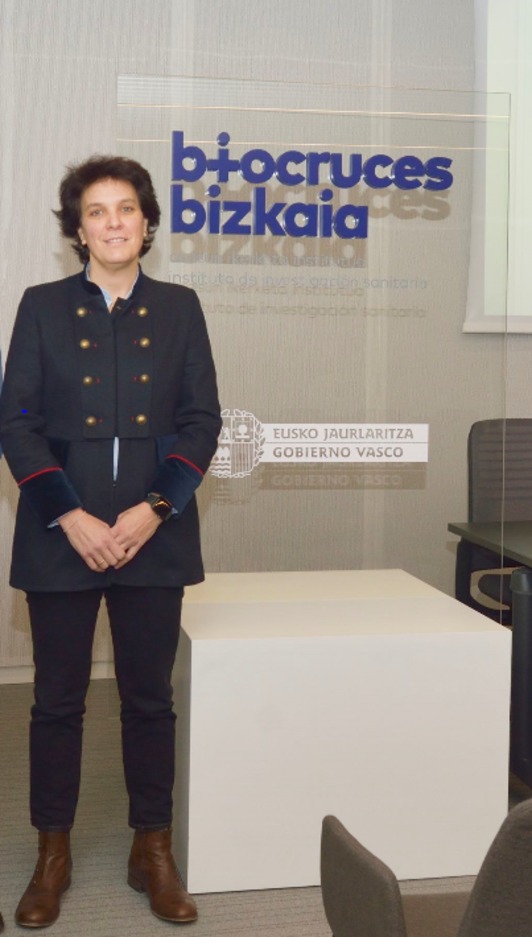 Eunate Arana Arri, coordinadora científica en Biocruces Bizkaia    (NAIZ)