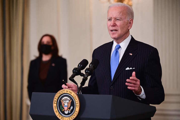 El prsidente electo de EEUU, Joe Biden. (Jim WATSON/AFP)