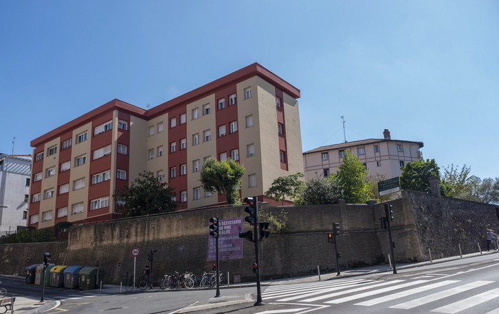 Residencia Nuestra Señora de la Paz, en Donostia. (Jon URBE/FOKU)