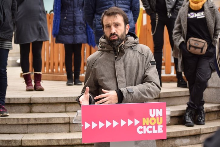 Pau Juvillà, diputado de la CUP. (CUP Països Catalans)