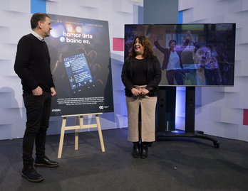 Presentación del documental que recuerda los 10 años de historia de EH Bildu. (Jon URBE/FOKU)