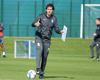 Aitor Karanka, durante su etapa como entrenador del Birminghan. (@karanka)