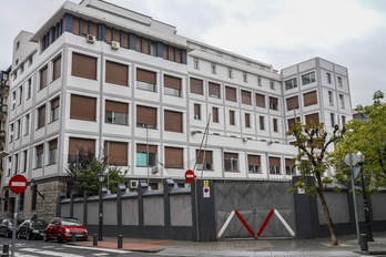 Edificio de la escuela de magisterio BAM, que va a ser derribado. (Marisol RAMIREZ/FOKU)