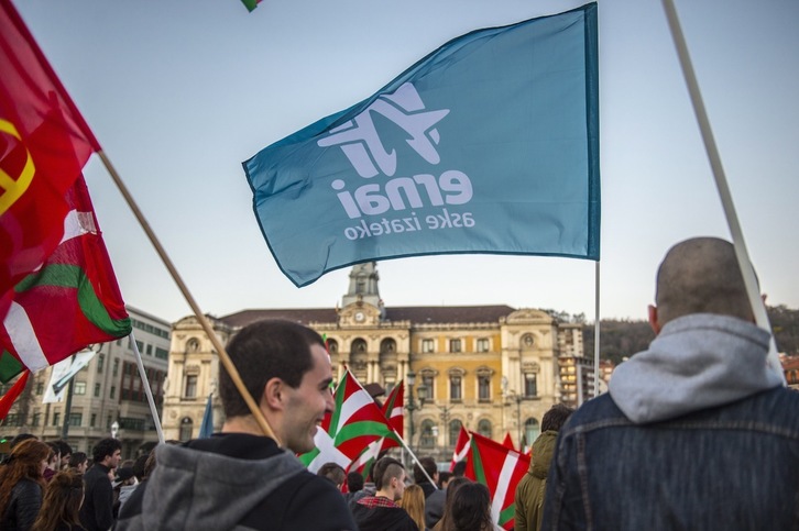 Ernaiko mobilizazio baten artxiboko argazkia. (Marisol RAMIREZ/FOKU).