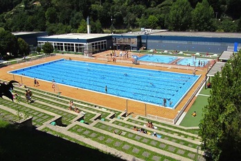 Polideportivo Gorostiza, en Barakaldo.