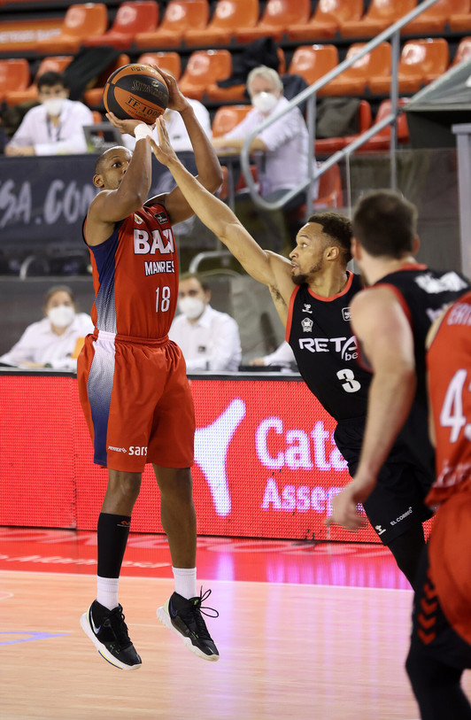 Joanekoan 23 puntu sartu zituen Jonathan Tabuk eta larunbatean ere kontuz zaindu beharko du Bilbao Basketek. (J. ALBERCH / ACB PHOTO)