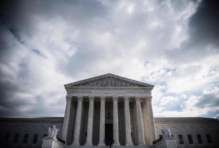 Edificio de la Corte Suprema de EEUU en Washington DC (Eric BARADAT/AFP)
