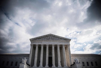 Edificio de la Corte Suprema de EEUU en Washington DC (Foto: Eric BARADAT | AFP)