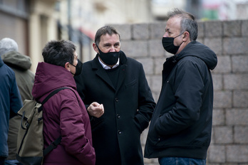 Otegi en un acto celebrado en Gasteiz. (Raul BOGAJO/FOKU)