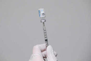 La vacuna monodosis de Janssen. (Patrick F. FALLON | AFP)