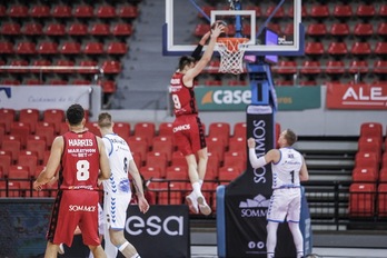 Nico Brussino ha hecho lo que le ha dado la gana frente a Gipuzkoa Basket. (E. CASAS / ACB PHOTO)