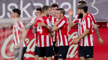 Berenguer e Iñigo Martínez marcaron los goles de la victoria ante el Atlético. (@AthleticClub)