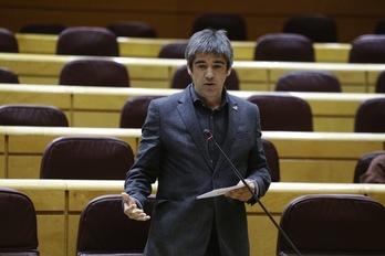 Gorka Elejabarrieta, senador de EH Bildu.