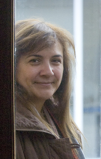 Juana Ruiz, en una visita a Euskal Herria en 2007. (Andoni CANELLADA/FOKU)