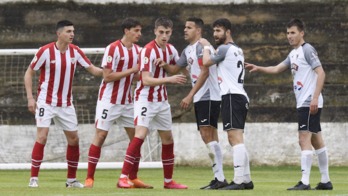 Diarra, jugador del Bilbao Athletic, en el partido contra el Real Unión. (@AthleticClub)