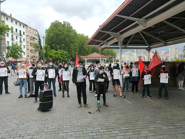 Gu Ere Bagara Bilbo, Eragin, Ikama, Ikasle Sindikatua eta Ernai pentsiodunen mobilizaziora batu dira.