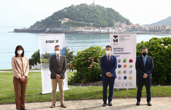 Acto de presentación del los Cursos de Verano, en el Palacio de Miramar. (EHU-UPV)