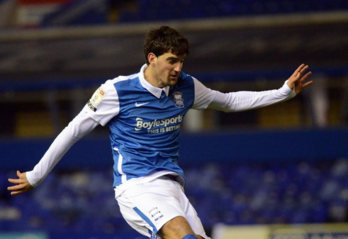 Mikel San Jose Birminghan taldearekin. (@BCFC)