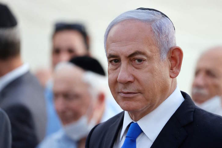 De materializarse, el acuerdo pondría fin a los doce años consecutivos de Netanyahu en el poder. (Jack GUEZ/AFP)