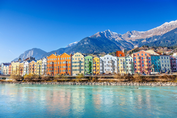 Innsbruck hiriko panoramika. (GETTY)