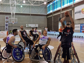 Bidaideak no ha dado opción al Aliados Valladolid en la semifinal. (SAIATU)