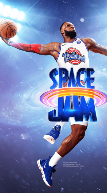 LeBron James es la actual estrella de la NBA que juega con los Looney Toons. (NAIZ)