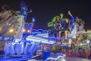 Feria atrakzio bat. (Juanan RUIZ/ARGAZKI PRESS)