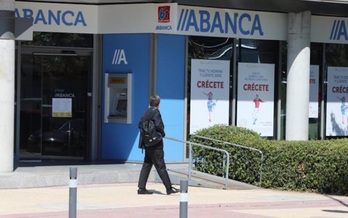 Una oficina de Abanca en Galicia. (EUROPA PRESS)