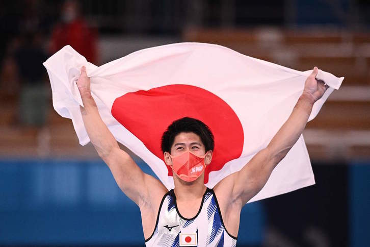 Hashimoto campeón olímpico japonés. (Martin BUREAU / AFP)