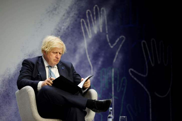 Boris Johnson ha rechazado reunirse con Sturgeon por «falta de tiempo». (Tolga AKMEN / AFP)