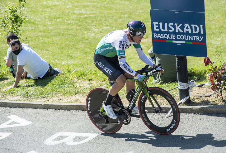 Oier Lazkano debutará en la Vuelta. (Marisol RAMIREZ / FOKU)